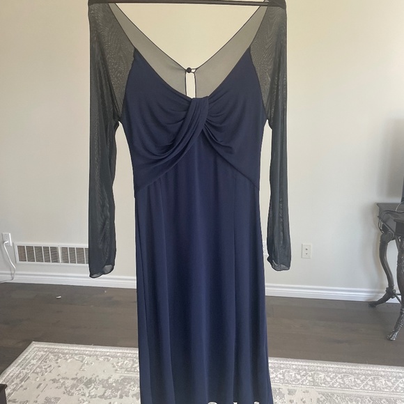 Armani Collezioni Navy Special Occasion Dress - Picture 8 of 8
